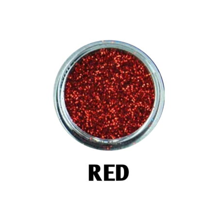 Glitter Powder For Decoration - Red