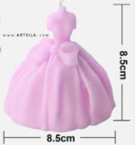 Wedding Dress Candle Mold - Image 10