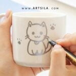 ACRYLIC MARKER SILVER 1.2mm - Image 3