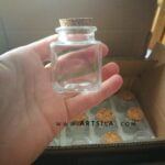 Square Glass Treat Jar with Cork Top - Image 7