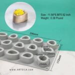 15 Cavity Wax Melts Molds - Image 5