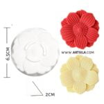 Unique Rose Shape Candle Mold - Image 2