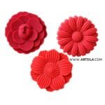 Unique Rose Shape Candle Mold - Image 5