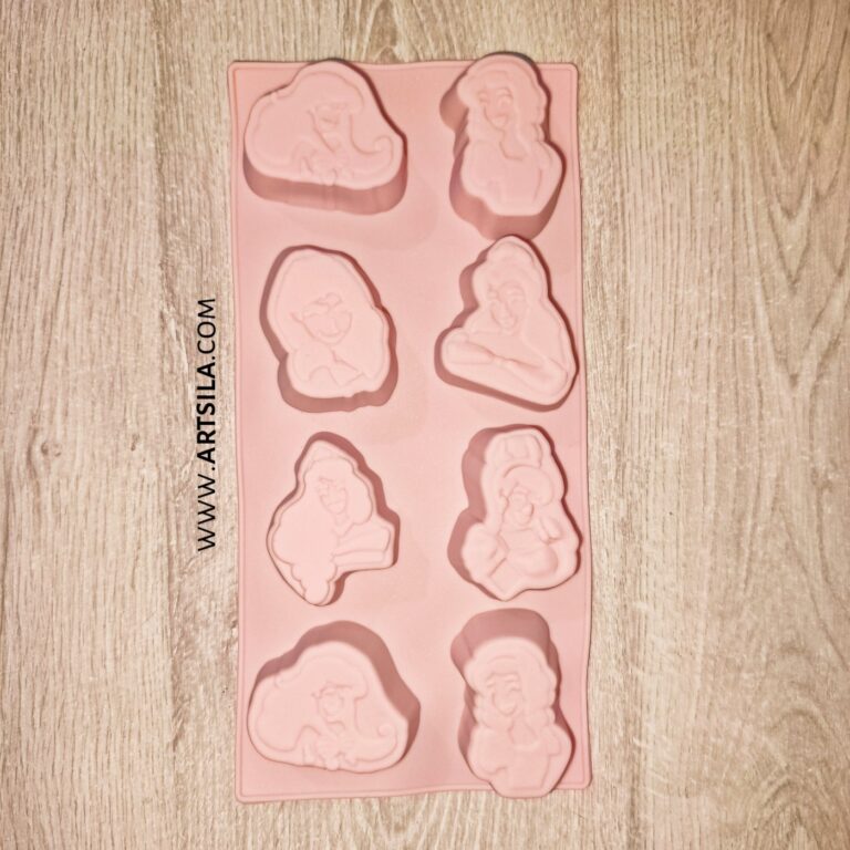 4 Silicone Molds Unique Wax Melts Designs