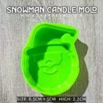 Snowman Shape Candle Mold - Image 2