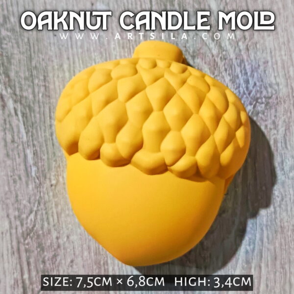 Oaknut Shape Candle Mold