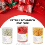 Metallic Bead Chain For Decoration