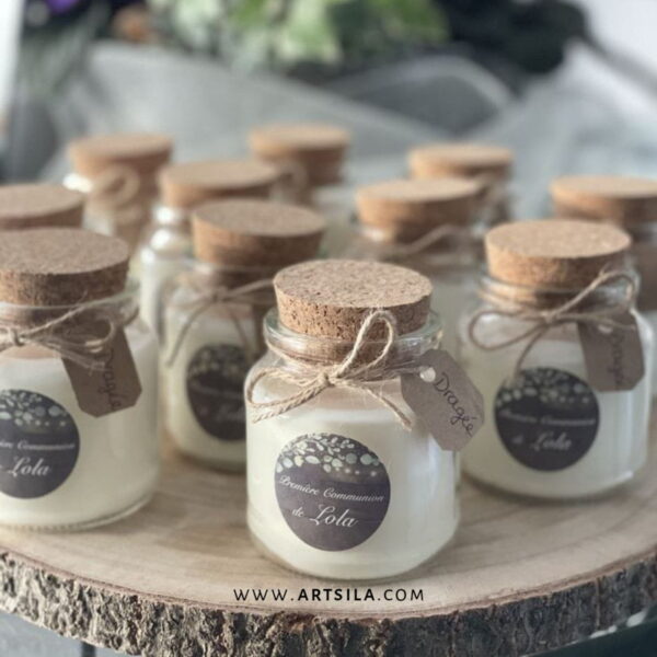 Glass Jar With Cork Lid