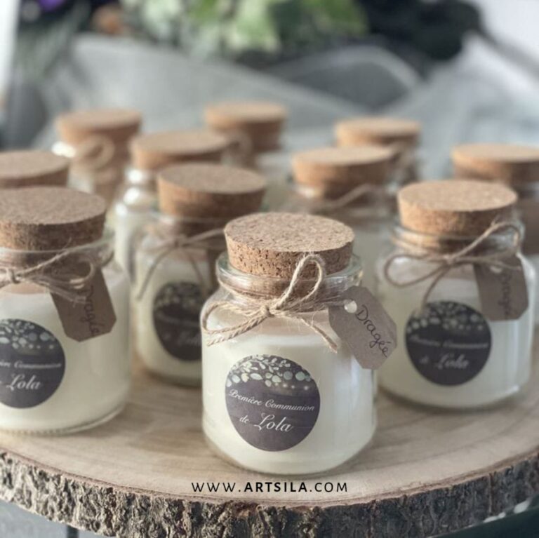 Glass Jar With Cork Lid