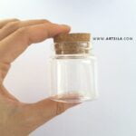 Glass Jar With Cork Lid - Image 6