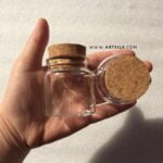 Glass Jar With Cork Lid - Image 2