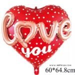 5Pieces Large Decoration Heart Balloon - Image 2