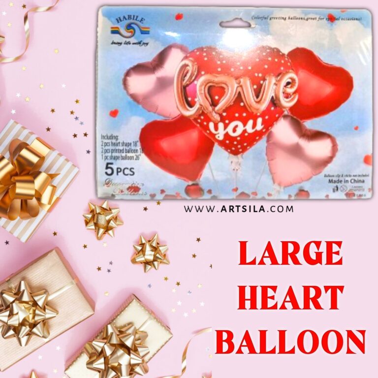 5Pieces Large Decoration Heart Balloon