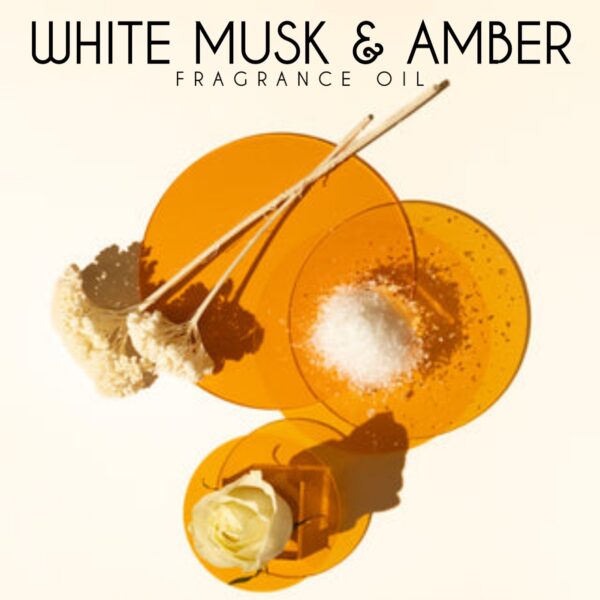 WHITE MUSK & AMBER FRAGRANCE OIL 100ml
