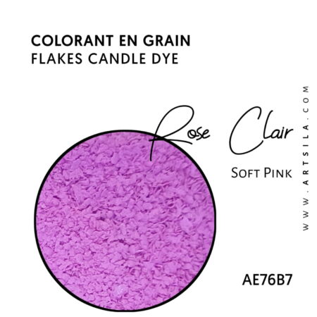 10g Flakes Candle Dye - Soft Pink