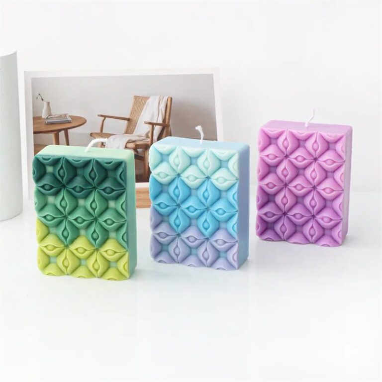 New Flowers Shape Candle Mold