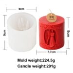 Wedding Theme Candle Mold - Image 2