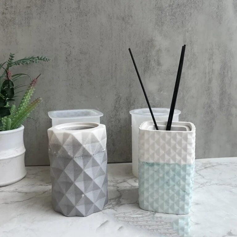 Long Squar Concrete Pot Mold