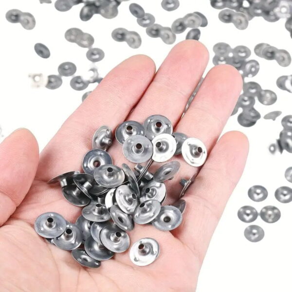 25pcs Metal Candle Wick Support