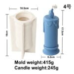 Candle Flame Shape Mold - Image 3