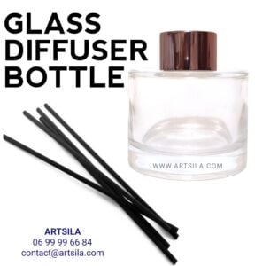 Square Glass Diffuser Bottle - Image 9