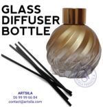 Square Glass Diffuser Bottle - Image 14