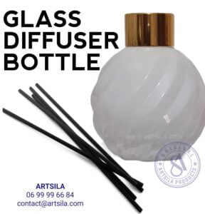 Square Glass Diffuser Bottle - Image 10