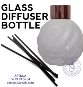 Square Glass Diffuser Bottle - Image 12