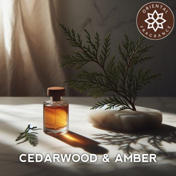 CEDARWOOD & AMBER FRAGRANCE OIL 100ml