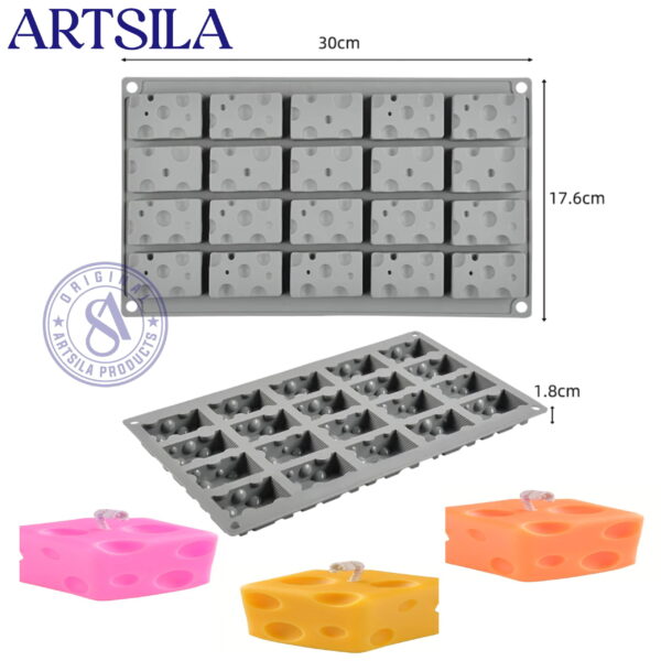 Cheese Wax Melts Mold