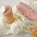 Flower Carved Cylindrical Candle Mold - Image 5