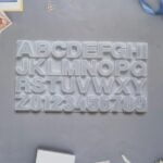 36 Letters And Numbers Mold - Image 5