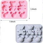 6 Shapes Backward Bears Mold - Image 2