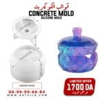 Crystal Round Storage Box Mold