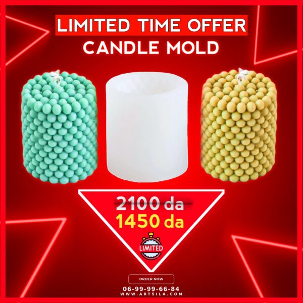 Screw Ball Candle Mold