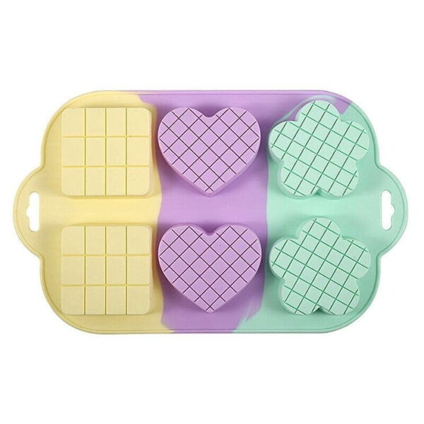 6 Different Cavities Shape Mold