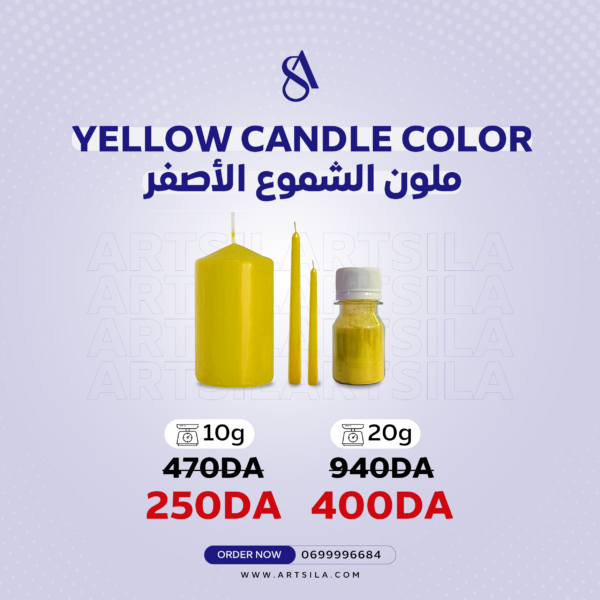 Yellow Candle Color
