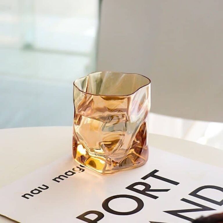 Waved Luxury Candle Jar