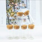 10 Glass Jar With Cork Lid - Image 3