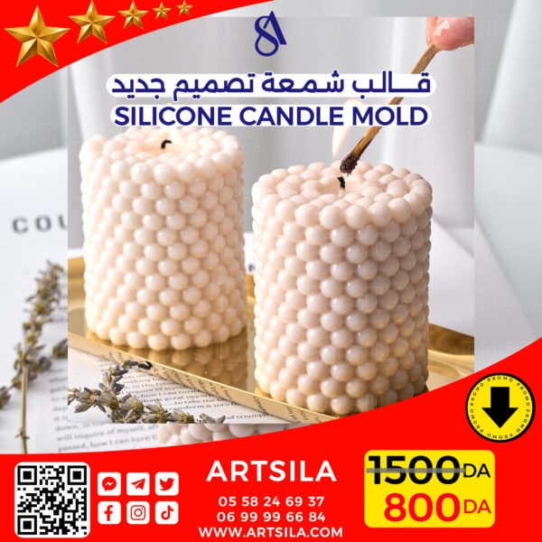 Candles Pearls Mold