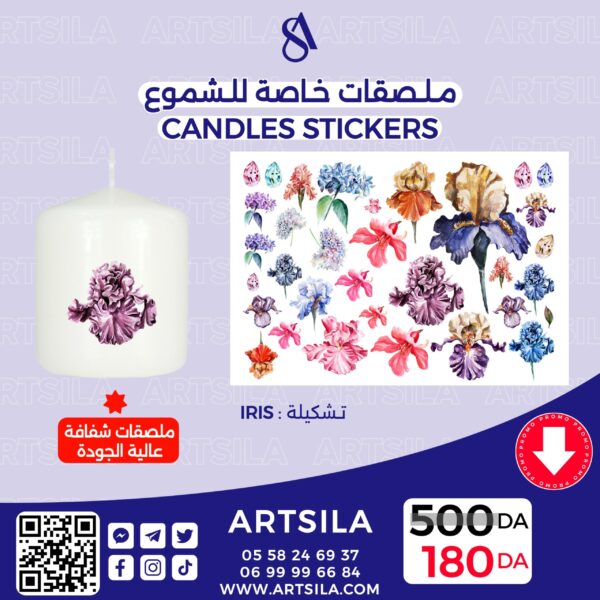 IRIS Transparent Stickers