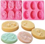 6 Cavities Rectangular Soap Mold - Image 3