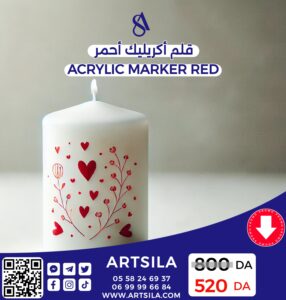 acrylic marker red - Image 2