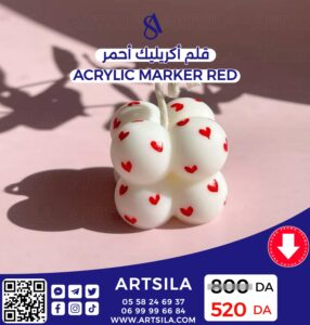 acrylic marker red - Image 5