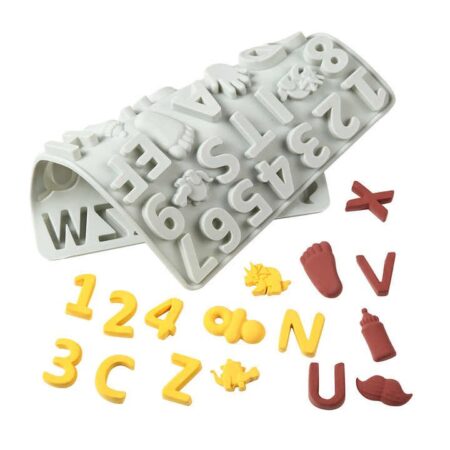 BABY THEME LETTER & NUMBER MOLD