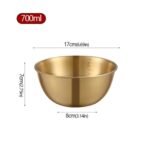 Medium stainless steel bowl