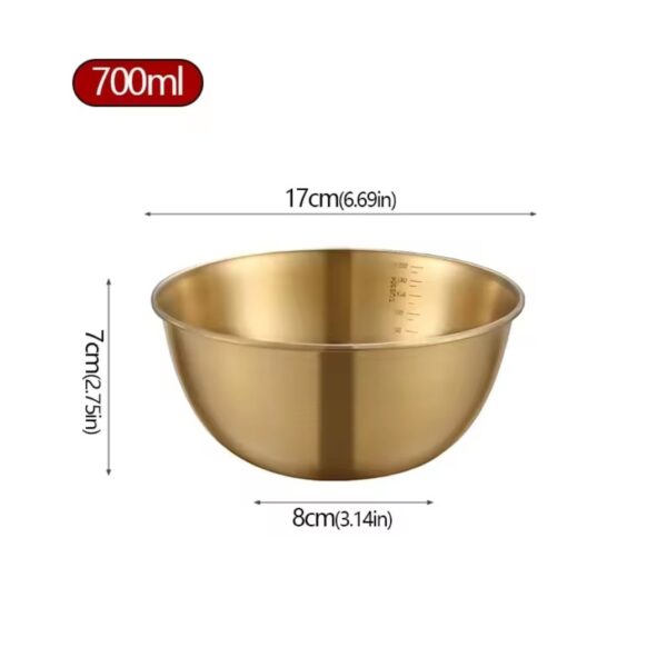 Medium stainless steel bowl