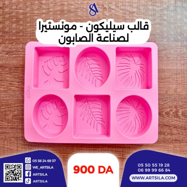 قالب مونستيرا لصناعة الصابون