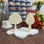 قالب سيليكون الأشجار