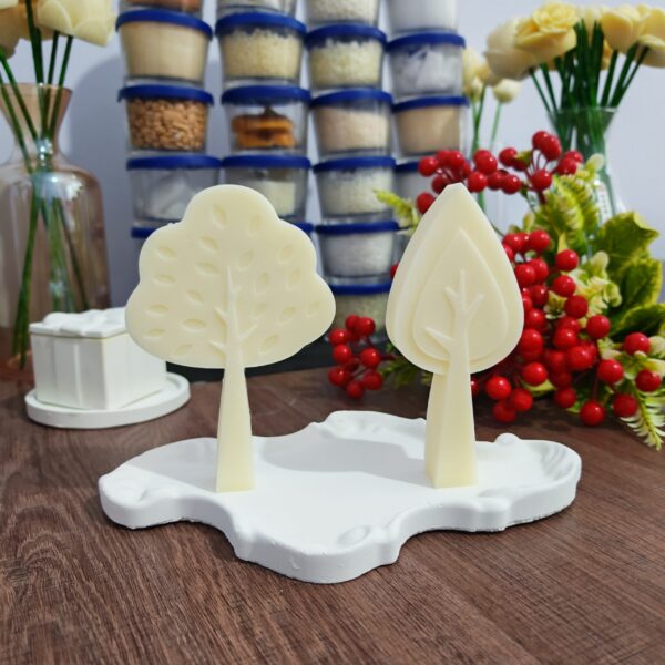 قالب سيليكون الأشجار